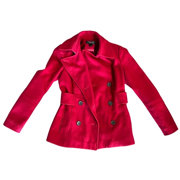 Victoria's Secret Jackets & Blazers - Victoria's Secret Cardinal Red Peacoat